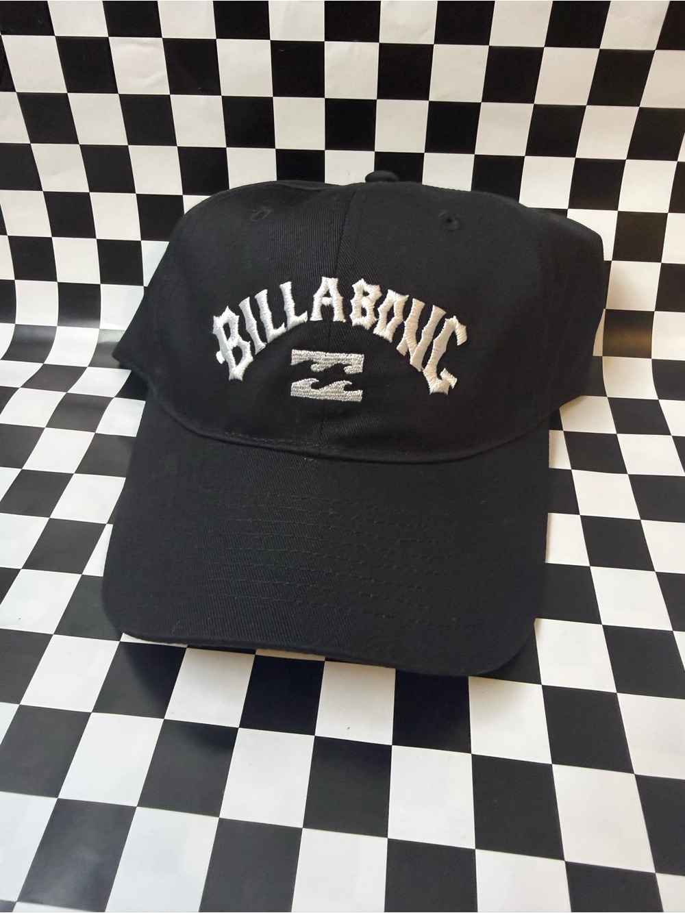 Billabong Black Embroidered Logo SnapBack